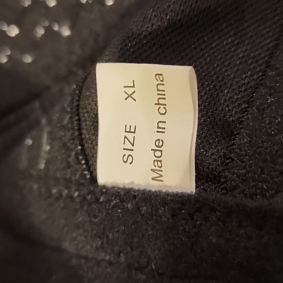 Black Rhinestone Bedazzled Bustier Corset Women's Size XL (runs small) - Picture 9 of 12